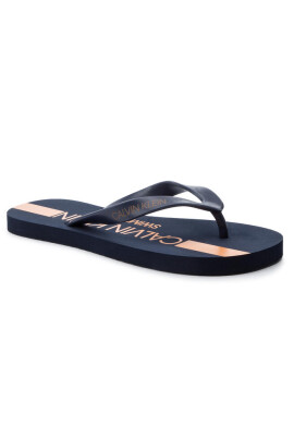 Calvin Klein Swimwear Джапанки Ff Sandals KM0KM00344 Blue Shadow 470 - Mera.bg