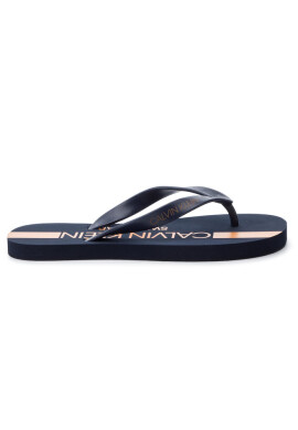 Calvin Klein Swimwear Джапанки Ff Sandals KM0KM00344 Blue Shadow 470 - Mera.bg