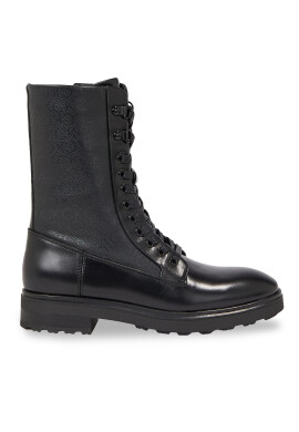 Calvin Klein Туристически oбувки Cleat Combat Boot - Epi Mono Mix HW0HW01713 Черен - Mera.bg