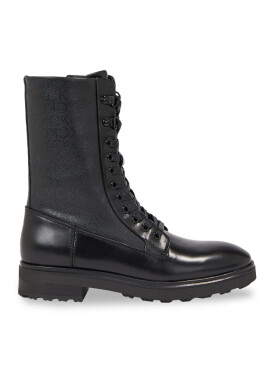 Calvin Klein Туристически oбувки Cleat Combat Boot - Epi Mono Mix HW0HW01713 Черен - Mera.bg