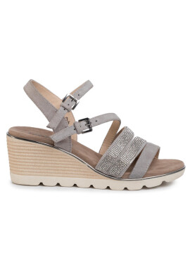 Caprice Сандали 9-28709-24 Grey Crystal 228 - Mera.bg