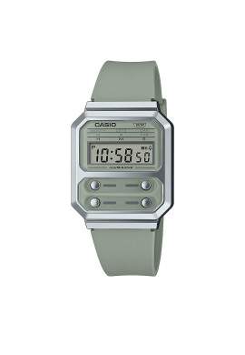 Casio Часовник A100WEF-3AEF Зелен - Mera.bg
