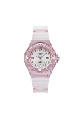 Casio Часовник Lady Translucent LRW-200HS-4EVEF Розов - Mera.bg