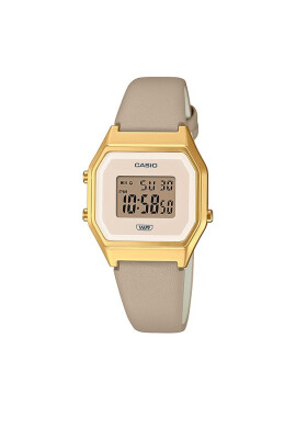 Casio Часовник Vintage LA680WEGL-5EF Beige/Gold - Mera.bg