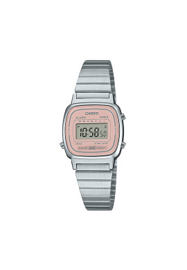 Casio Часовник Vintage Mini LA670WEA-4A2EF Сребрист - Mera.bg