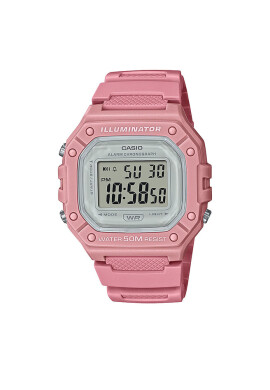 Casio Часовник W-218HC-4AVEF Pink/Pink - Mera.bg