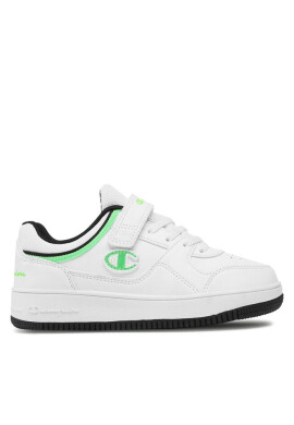 Champion Сникърси Rebound Low B Ps S32406-CHA-WW006 Wht/Flo.Green - Mera.bg