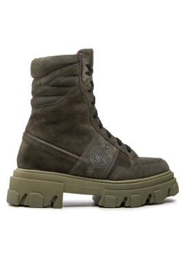 Chiara Ferragni Боти CF3040-169 Suede Military Green - Mera.bg