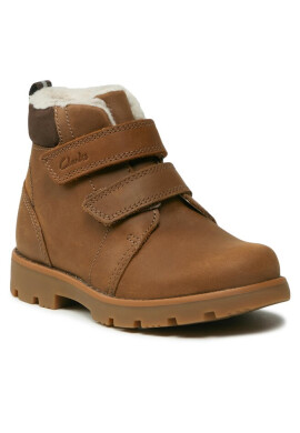 Clarks Ботуши Heath Snug 261673337 Кафяв - Mera.bg