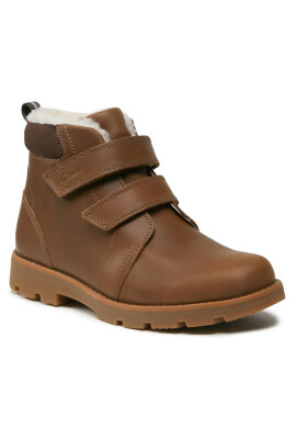 Clarks Ботуши Heath Snug 261673347 Tan - Mera.bg