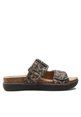 Clarks Чехли Elayne Ease 261657564 Leopard Print - Mera.bg