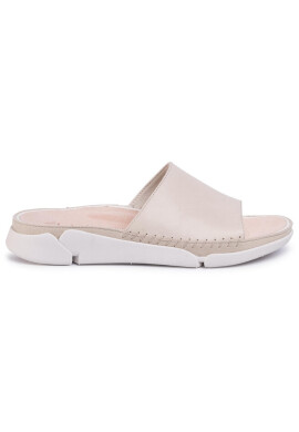 Clarks Чехли Tri Slide 261487654 White - Mera.bg