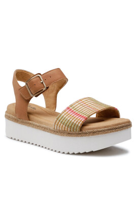 Clarks Еспадрили Lana Shore 26164475 Light Tan Combi - Mera.bg