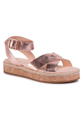 Clarks Еспадрили Botanic Poppy 261475224 Rose Gold Lea - Mera.bg