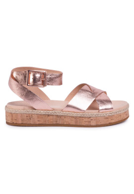 Clarks Еспадрили Botanic Poppy 261475224 Rose Gold Lea - Mera.bg