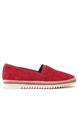 Clarks Еспадрили Serena Paige 261654744 Red Suede - Mera.bg