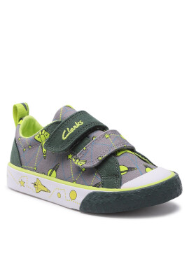Clarks Кецове Foxing Lo K 261643656 M Grey Interest - Mera.bg