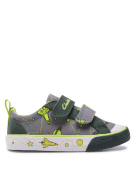 Clarks Кецове Foxing Lo K 261643656 M Grey Interest - Mera.bg