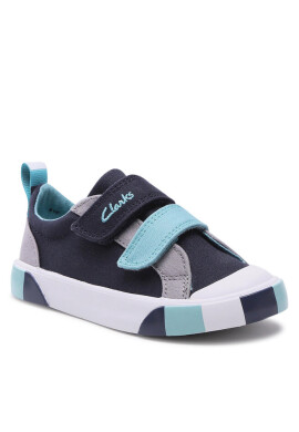 Clarks Кецове Foxing Lo K 261648327 M Navy Combi - Mera.bg