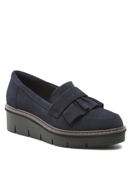 Clarks Обувки Airabell Slip 261633314 Navy Suede - Mera.bg