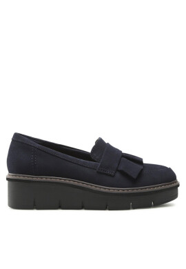 Clarks Обувки Airabell Slip 261633314 Navy Suede - Mera.bg