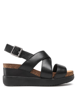 Clarks Сандали Lizby Cross 261591084 Black Leather - Mera.bg