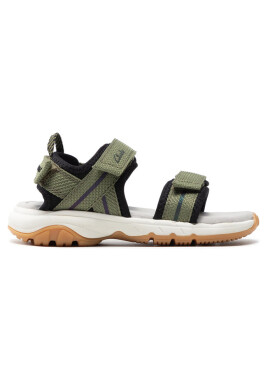Clarks Сандали Expo Sea K 261575937 Khaki Synthetic - Mera.bg