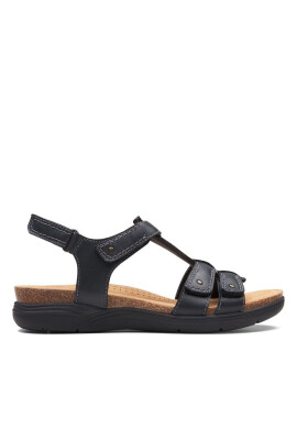 Clarks Сандали April Cove 26170510 Black Leather - Mera.bg