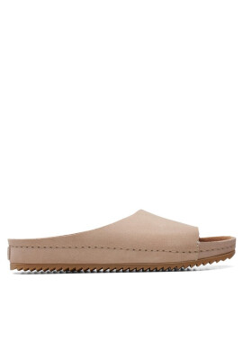 Clarks Чехли BrookleighFlow 26170413 Light Sand Sde - Mera.bg