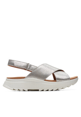Clarks Сандали DashLite Wish 26171951 Сребрист - Mera.bg