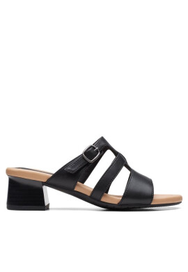 Clarks Чехли Desirae Palm 26171178 Черен - Mera.bg