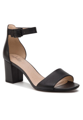 Clarks Сандали Deva Mae 261400074 Black Leather - Mera.bg