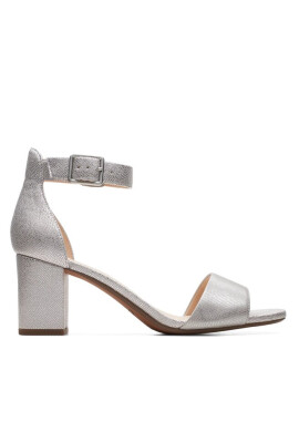 Clarks Сандали Deva Mae 26172737 Сребрист - Mera.bg