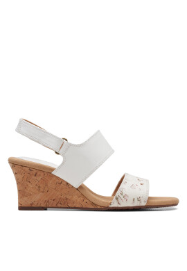 Clarks Сандали Kyarra Faye 26171238 Бял - Mera.bg