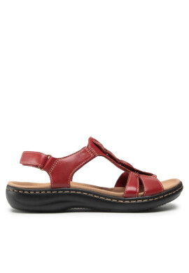 Clarks Сандали Laurieann Kay 261593014 Red Leather - Mera.bg