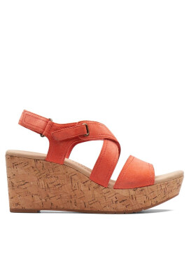 Clarks Сандали Rose Way 26171317 Червен - Mera.bg