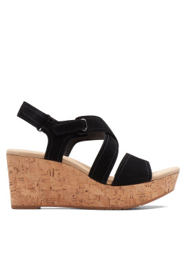 Clarks Сандали Rose Way 26171321 Черен - Mera.bg