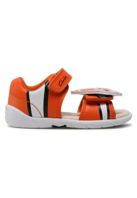 Clarks Сандали Zora Nemo T 261583957 Orange Leather - Mera.bg