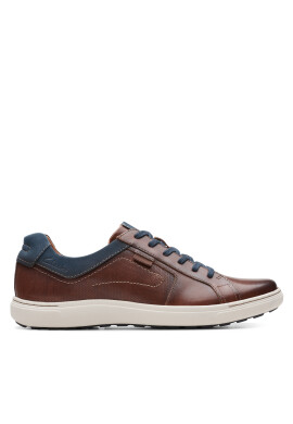 Clarks Сникърси Mapstone Lace 26176886 Кафяв - Mera.bg