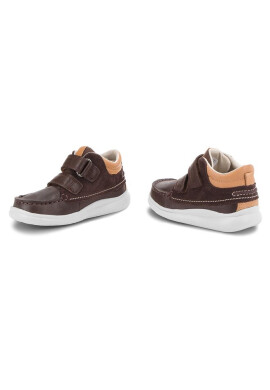 Clarks Зимни обувки Cloud Tuktu 261350186 Brown Combi Lea - Mera.bg