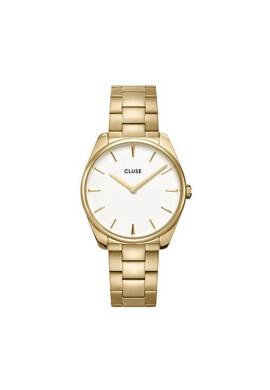 Cluse Часовник Féroce CW0101212005 Steel White/Gold - Mera.bg