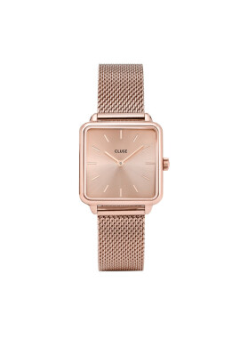 Cluse Часовник La Tétragone CW0101207009 Mesh Full Rose Gold Colou - Mera.bg