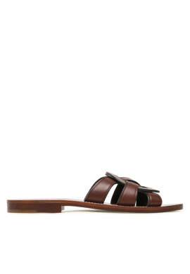 Coach Чехли Issa Leather Sandal CI222 Walnut - Mera.bg