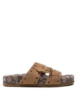 Coach Чехли Ally Suede CA460 Peanut/Oak - Mera.bg