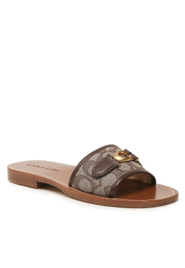 Coach Чехли Ina Jacquard Sandal CI202 Maple/Oak VJN - Mera.bg