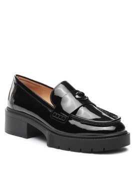 Coach лоуфъри с дебела подметка Leah Ptnt Lth Loafer CM752 Black Patent BKA - Mera.bg