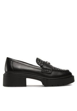 Coach лоуфъри с дебела подметка Leela Stud Leather CE309 Черен - Mera.bg
