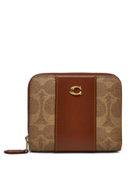Coach Малък дамски портфейл Sig Cc CD716 Кафяв - Mera.bg