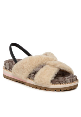 Coach Сандали Tally Shearlg Sandal C5885 Natural - Mera.bg