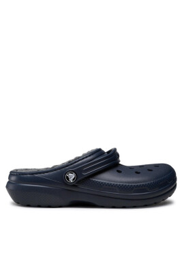 Crocs Чехли Classic Lined Clog K 203506 Navy/Charcoal 1 - Mera.bg